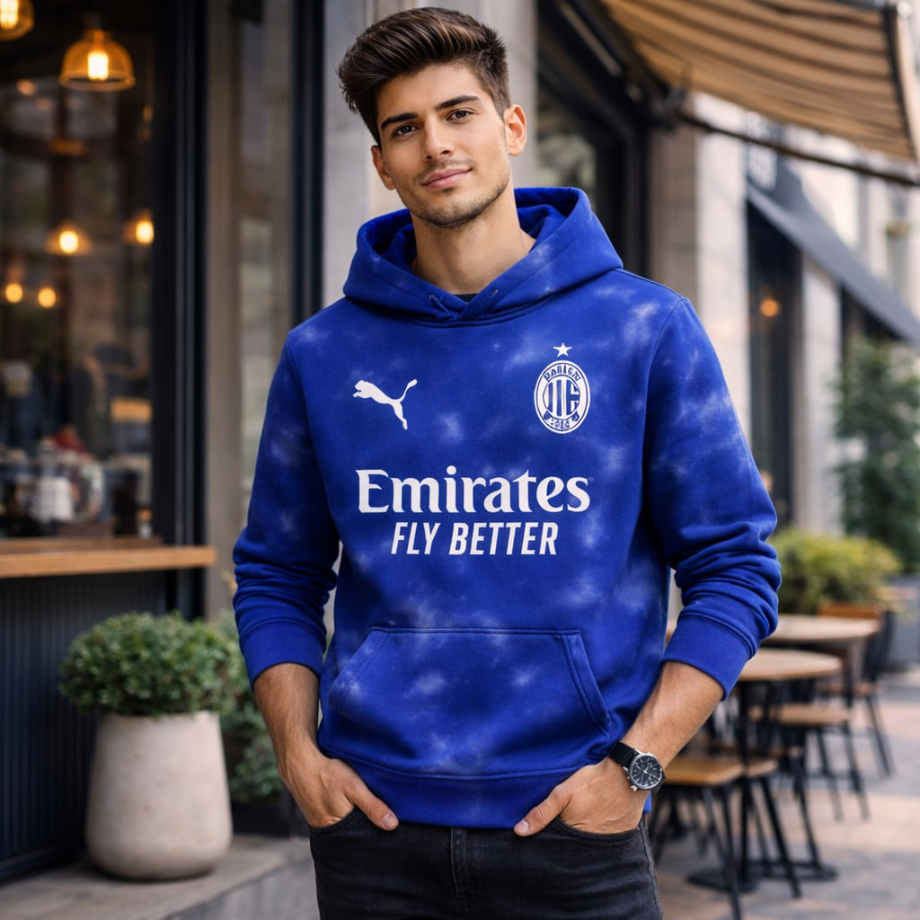 هودی مدل آث میلان-آبی